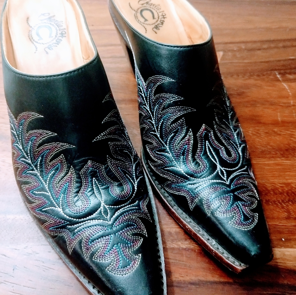 Western-style Mules: Charlie Horse Brand
